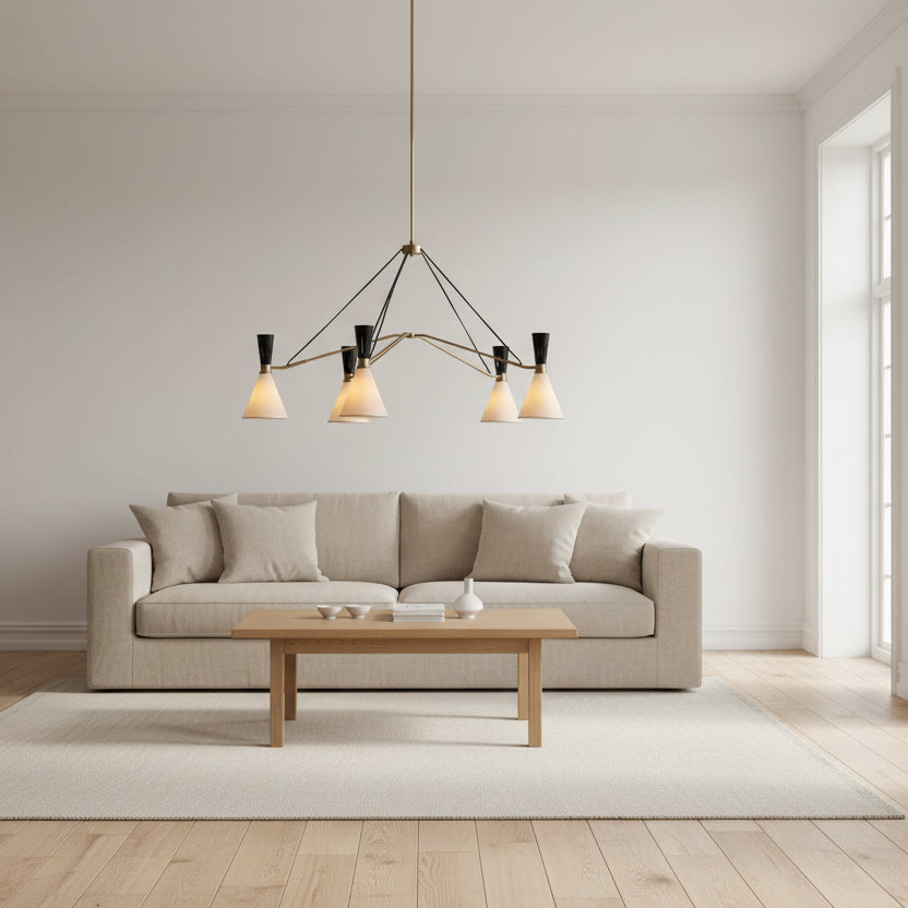 Ramsey Round Chandelier