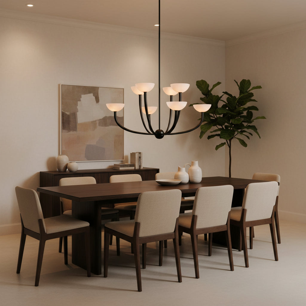 Saguaro Chandelier in Bronze