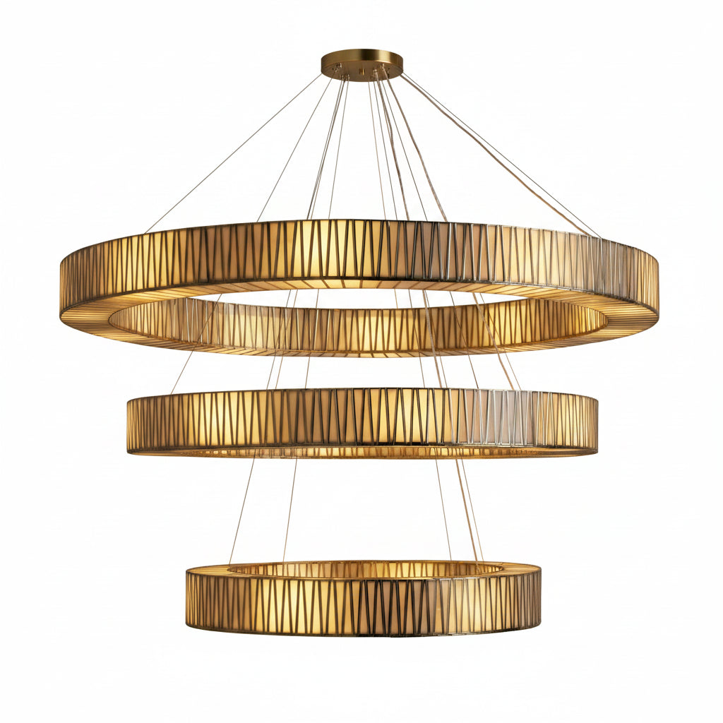 Jeunet 3-Tier Round Chandelier