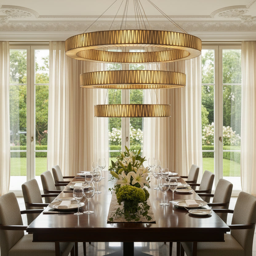 Jeunet 3-Tier Round Chandelier