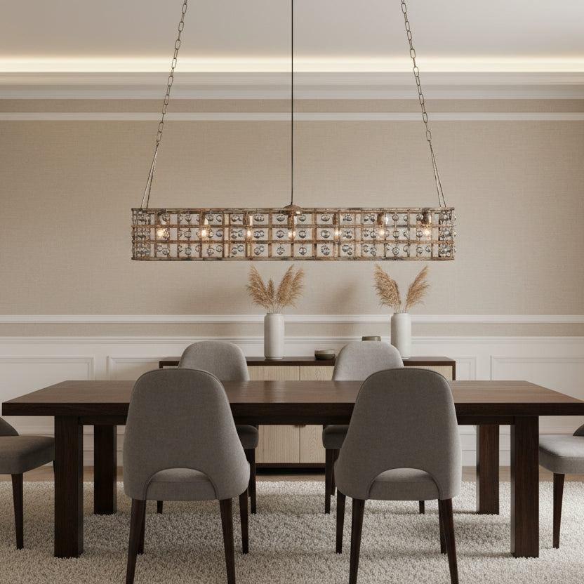 La Cage Rectangular Chandelier