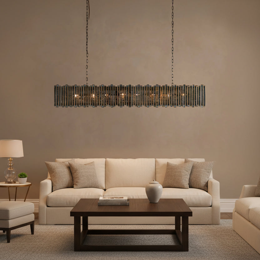 Laila Rectangular Chandelier