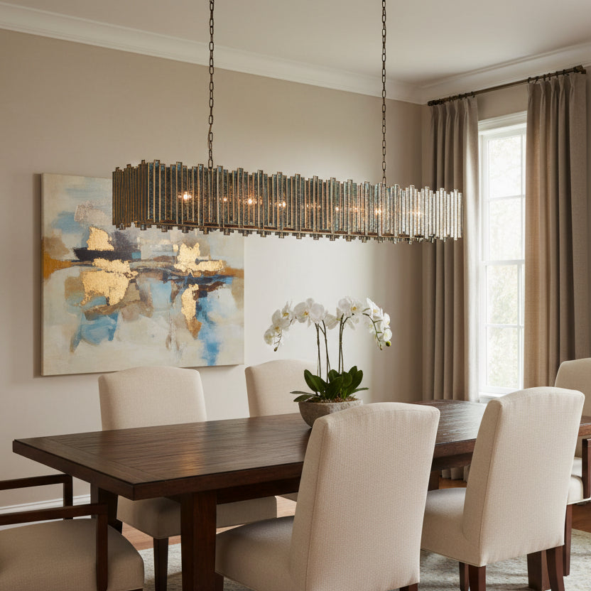 Laila Rectangular Chandelier